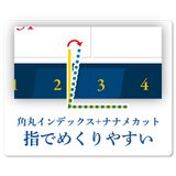 FORMAL Blue Index Calendar　※ 6