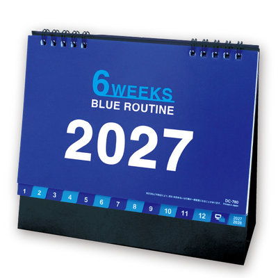 6 WEEKS BLUE ROUTINE　※