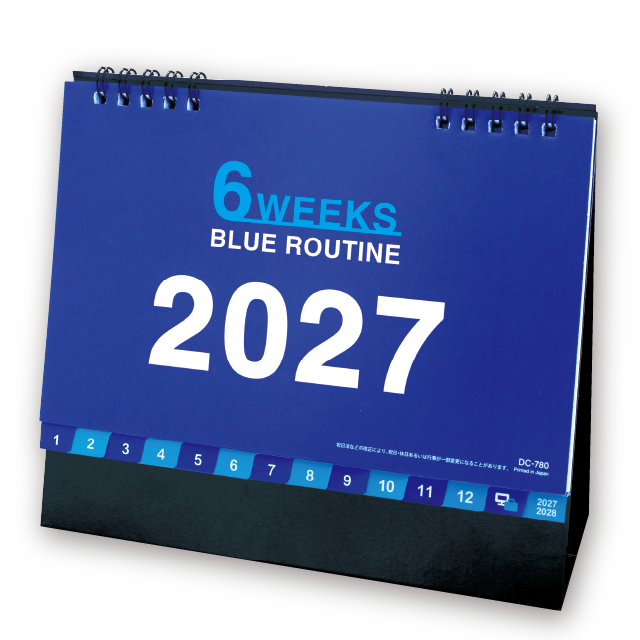 6 WEEKS BLUE ROUTINE　※