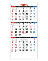 3ヶ月予定表 3