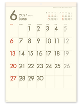 DAYS（文字月表） 3