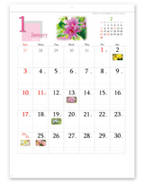 四季の花もよう 2