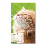 ポケットカレンダー・猫ねこ（メモ付） 7