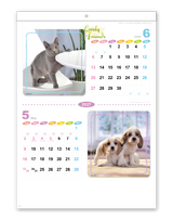 ラブリーフレンズ（犬・猫）ミシン目入 4